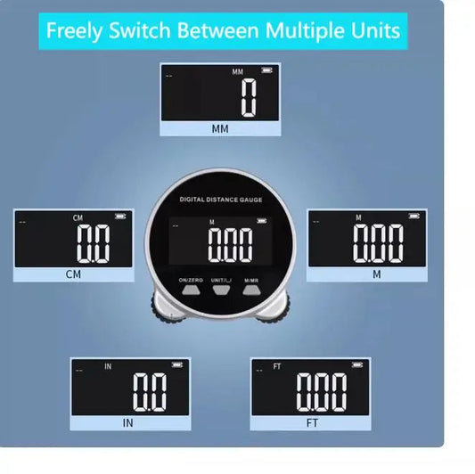 Smart Digital Tape Measure with LCD Display
