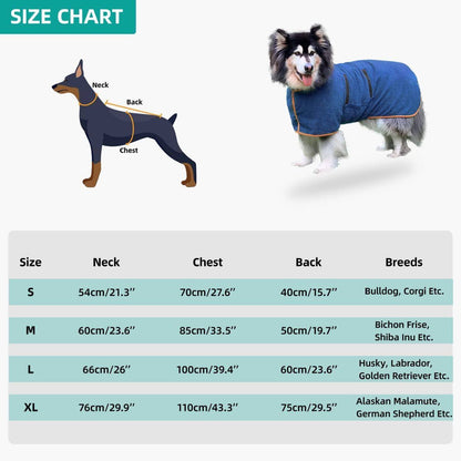 Bath Robe for Dogs