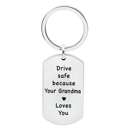 Reminder to Do Things Stainless Steel Keychain