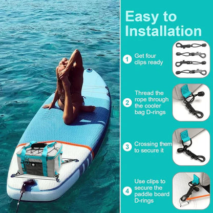 Adventure-Ready Paddleboard Cooler Deck Bag