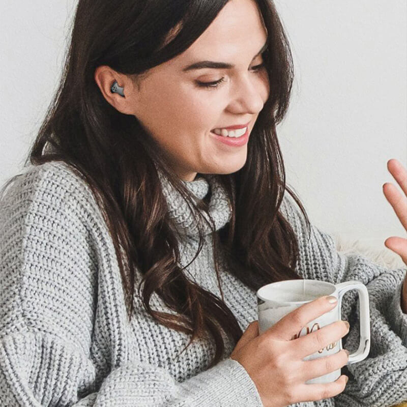 Wireless In-Ear Headphones With IPX5 Water Resistance