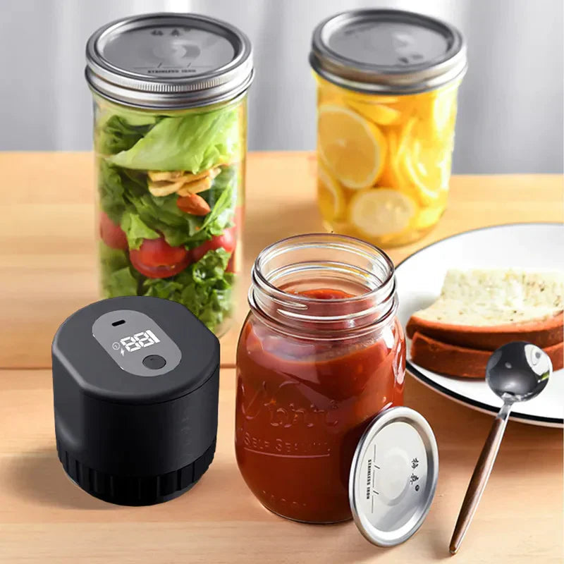 Vacuum-Sealed Jars