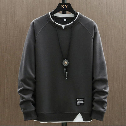 Crew-neck sweatshirt