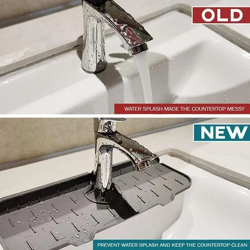 Kitchen Silicone Sink Splash Protector