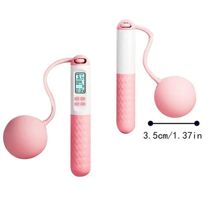 Weighted Cordless Jump Rope with Counter