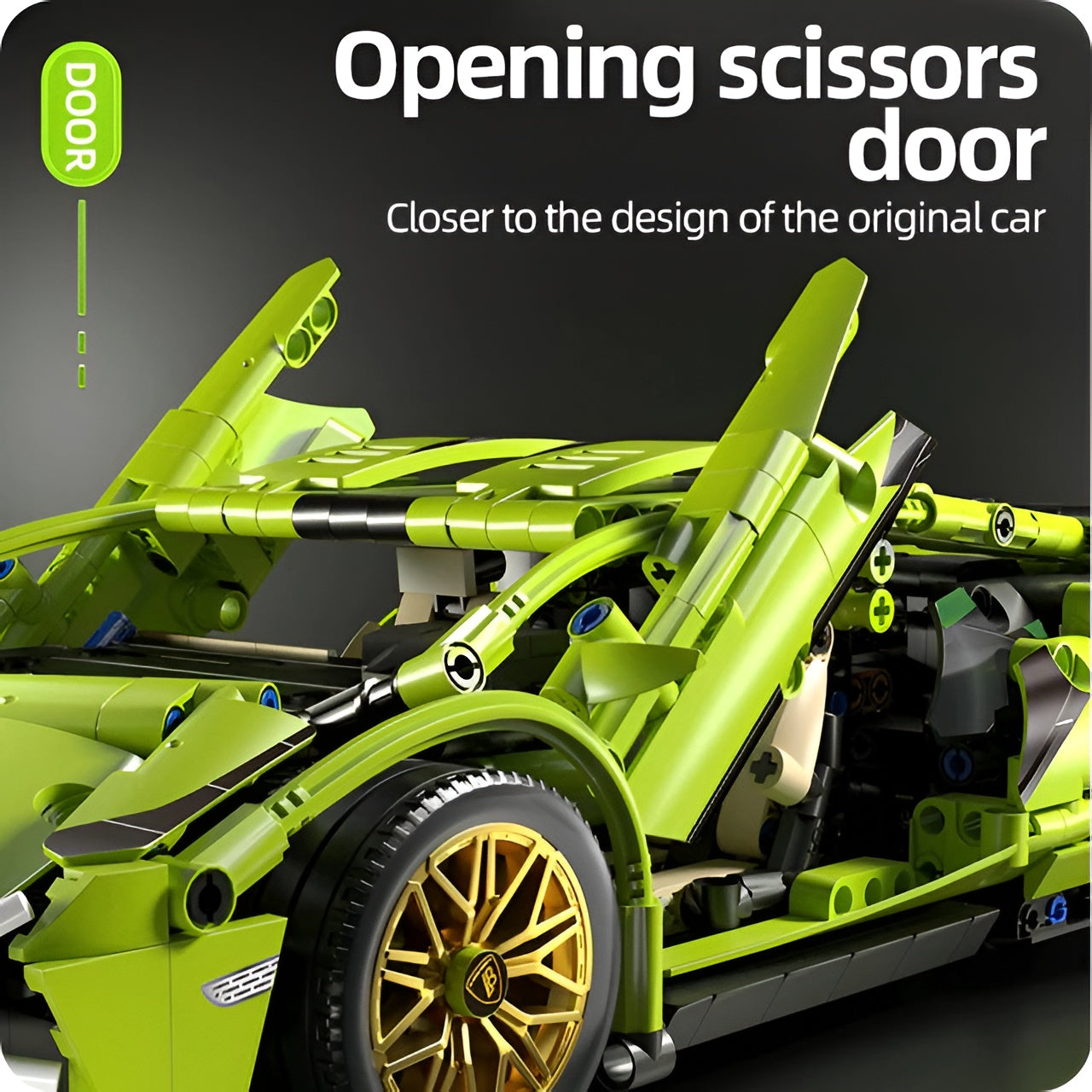 Mechanical Speed Vehicle for Children & Adults – City Racing Car