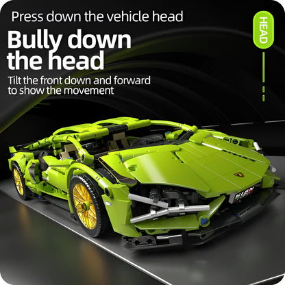 Mechanical Speed Vehicle for Children & Adults – City Racing Car