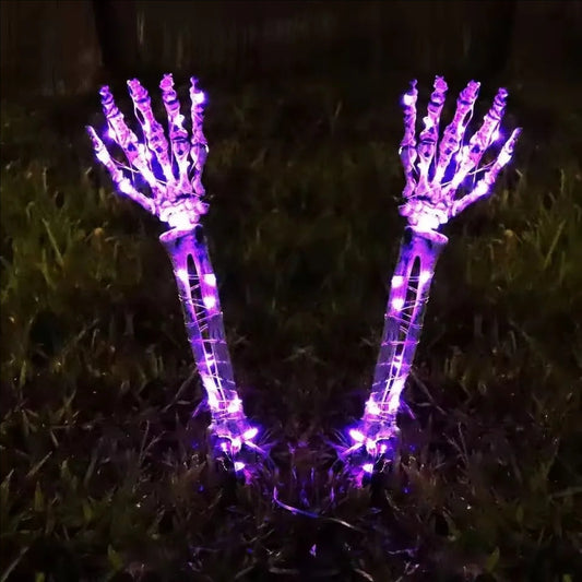 Halloween Skeleton Hand Solar Lights