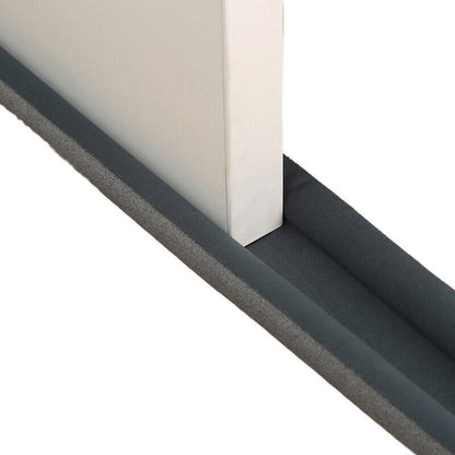 Home Garage Weather Stripping Bottom Under Door Insulation Seal Strip