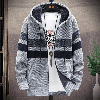 Casual Stripe Cardigan